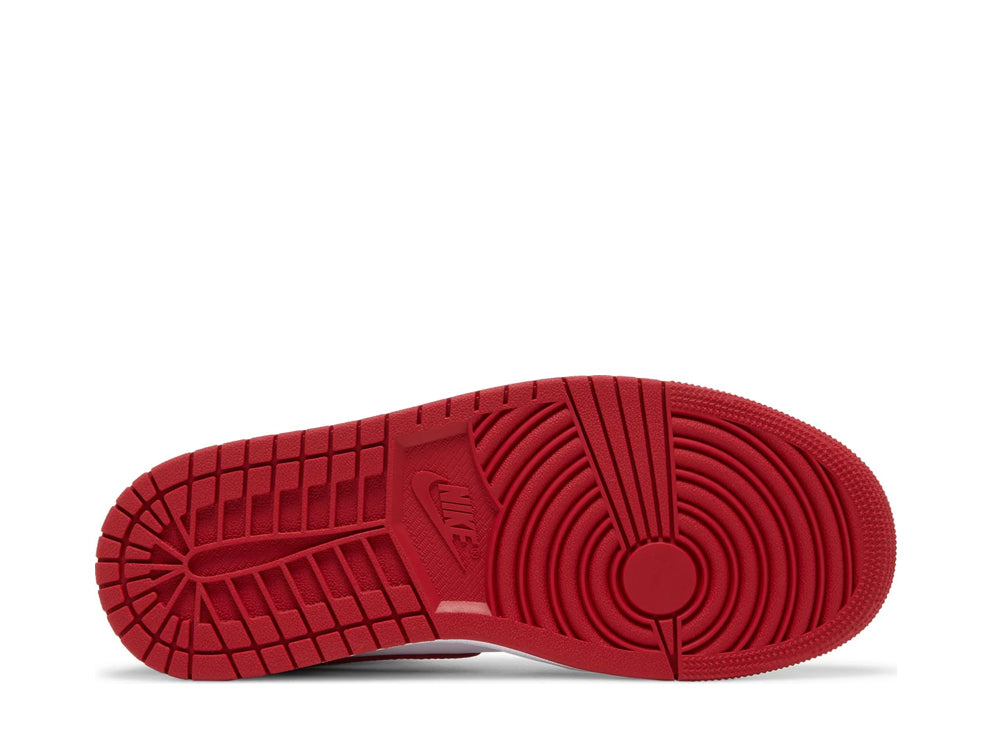 Nike air jordan 1 mid bred toe womens sole
