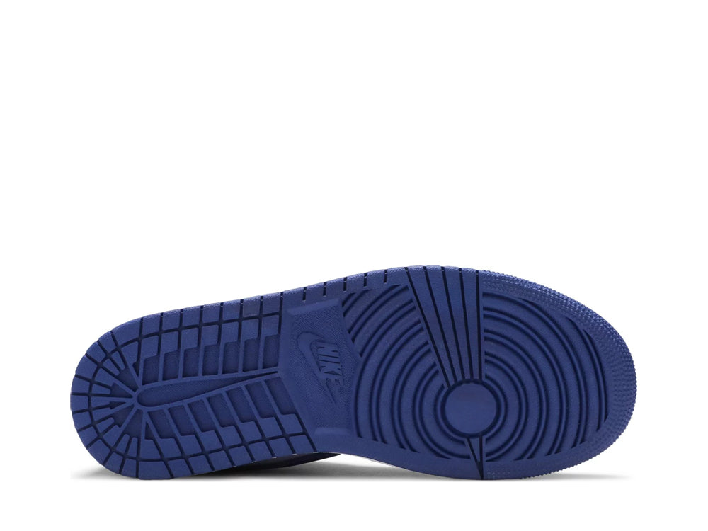 Nike air jordan 1 mid se iron purple sole