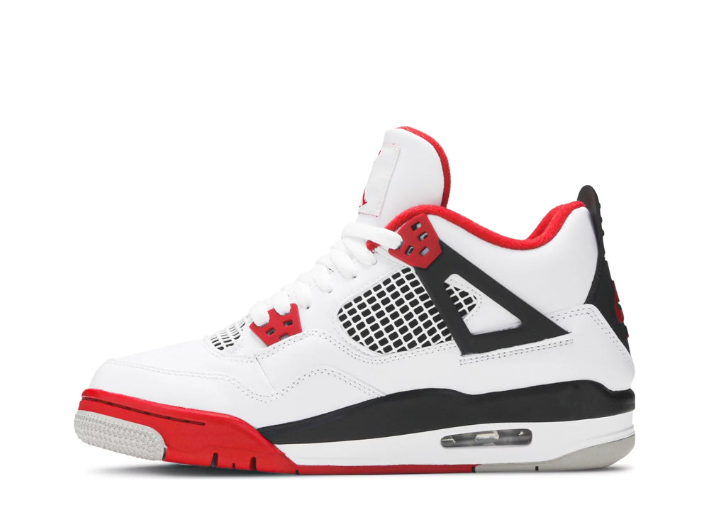 Nike air jordan 4 fire red (Gs) side