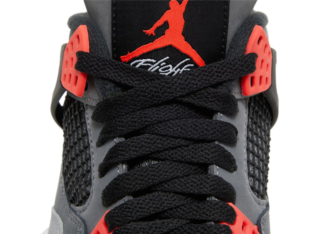 Nike air jordan 4 infrared closeup