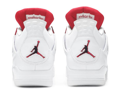 Nike Air Jordan 4 metallic red back