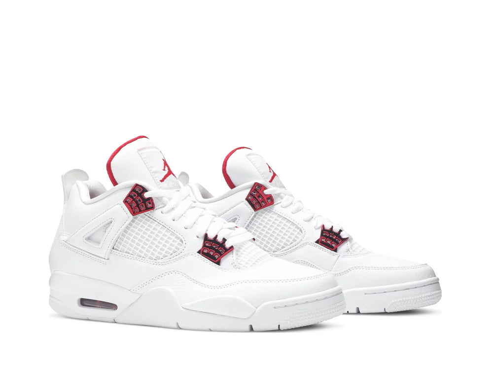 Nike Air Jordan 4 metallic red pair