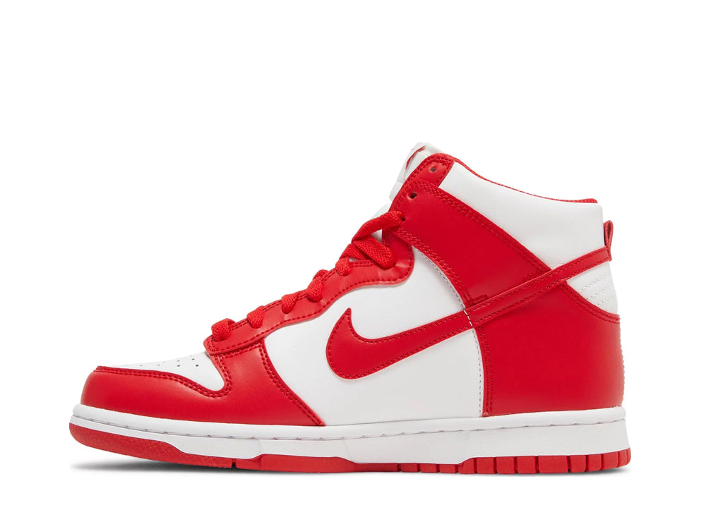 Nike dunk high championship white red(GS) Side