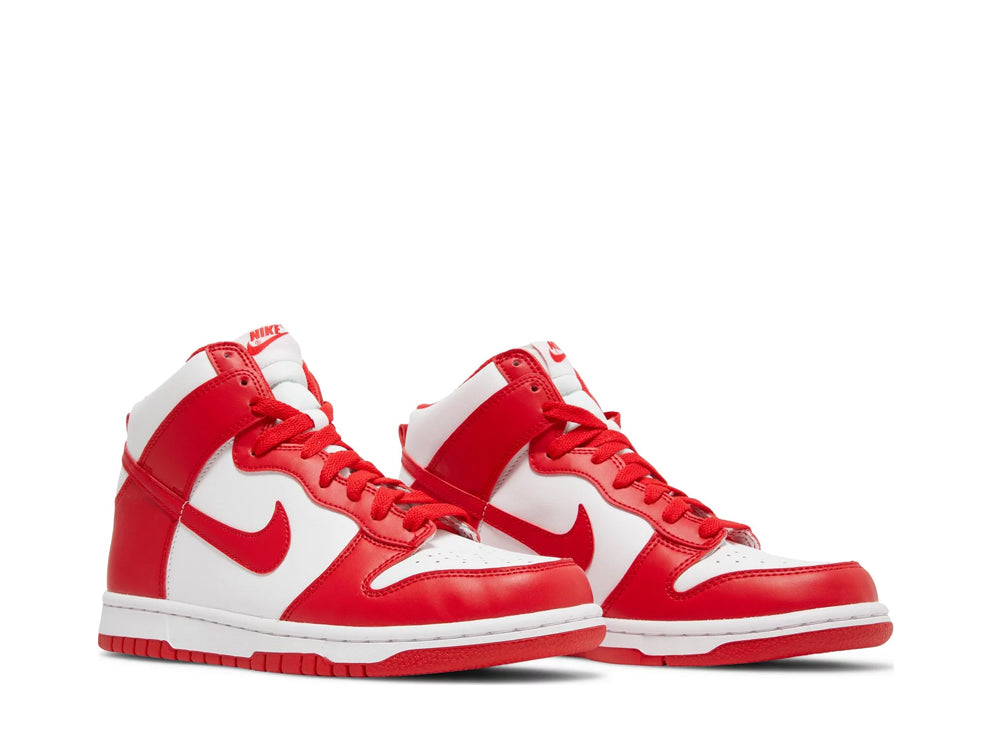 Nike dunk high championship white red(GS) Pair