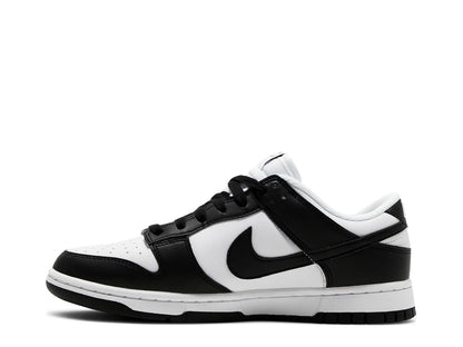 Nike dunk low next nature black white panda side