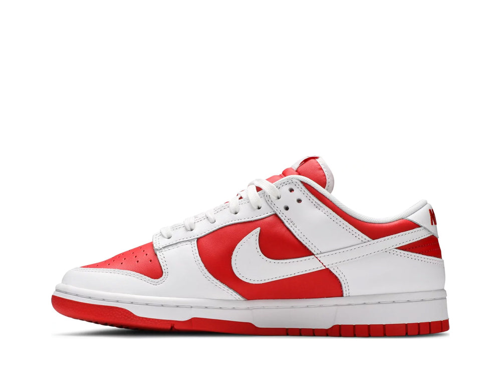 Nike dunk low championship red side