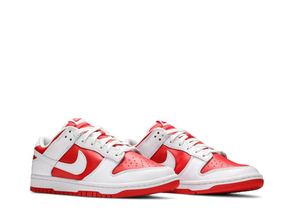 Nike dunk low championship red sole