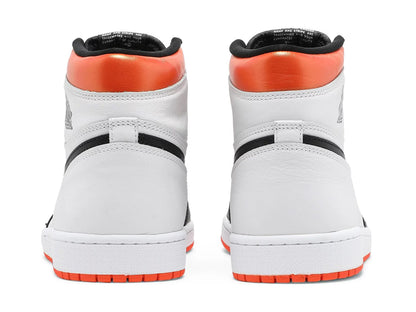 Nike air jordan 1 high electro orange back