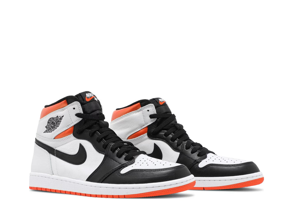 Nike air jordan 1 high electro orange pair