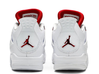 Nike air jordan 4 metallic red (gs) pair