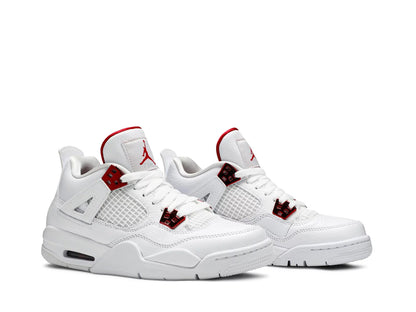 Nike air jordan 4 metallic red (gs) back