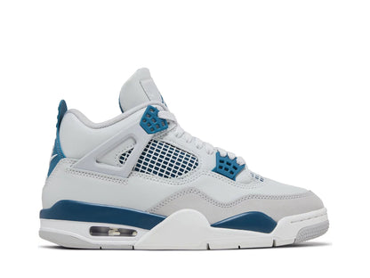 Jordan 4 millitary blue and white