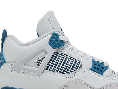 Jordan 4 millitary blue and white