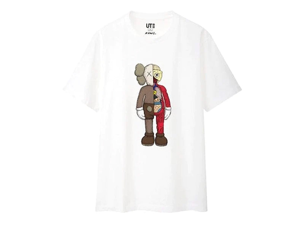 KAWS x Uniqlo Flayed Tee (Asia Sizing) White