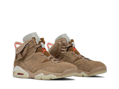 Nike air jordan 6 Travis scott british khaki pair