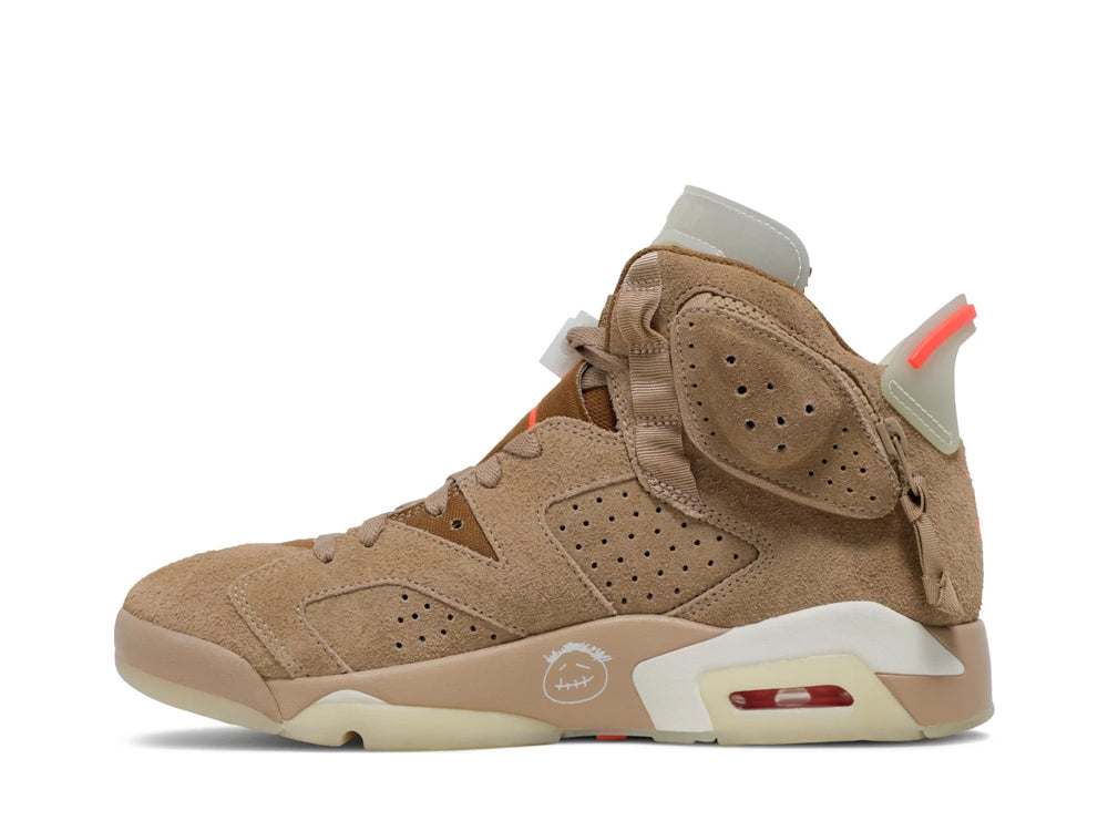 Nike air jordan 6 Travis scott british khaki side