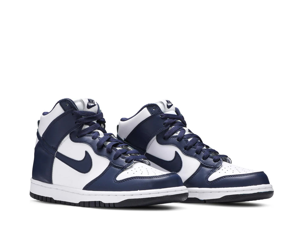 Nike dunk hi midnight navy (GS) pair