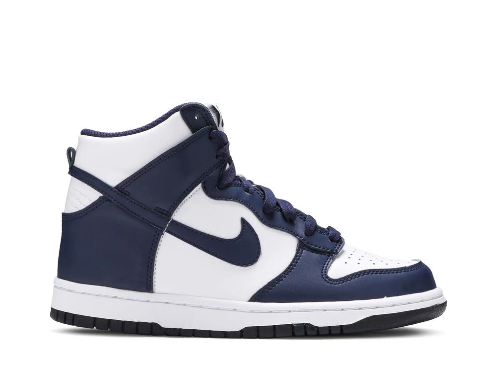 Nike dunk hi midnight navy (GS)