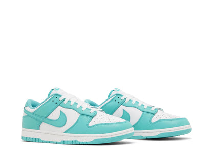 Nike dunk low clear jade back