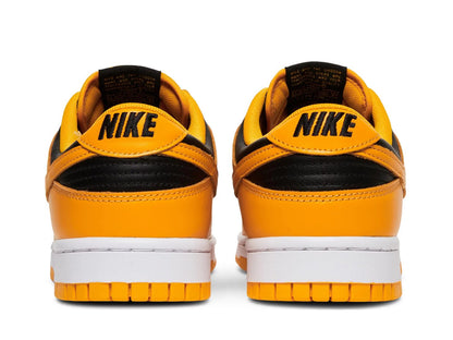 Nike dunk low goldenrod back