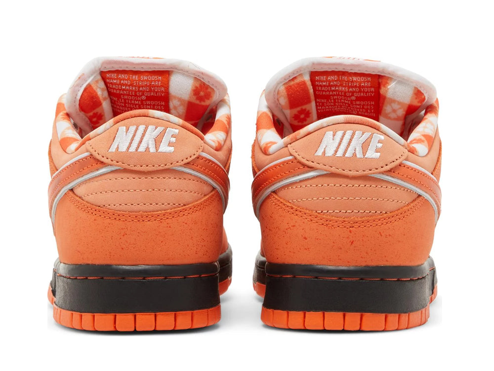 Nike dunk sb low concepts orange lobster back