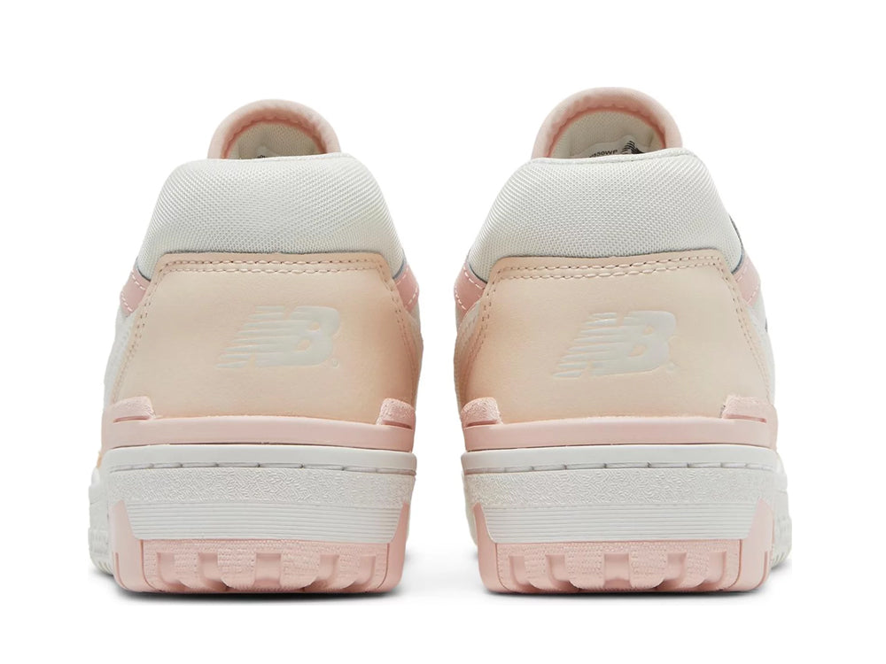 New balance 550 white pink womens back