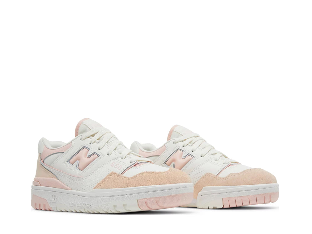 New balance 550 white pink womens pair