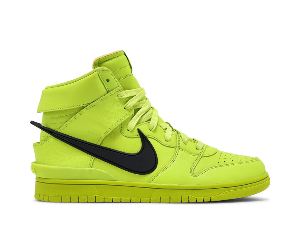 Nike dunk high AMBUSH flash lime